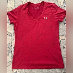 Under Armour Women’s Activewear HEATGEAR | SMALL V-neck Top